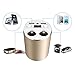 iMagitek 2 USB Car Cup Charger with 2-Socket Cigarette Lighter Splitter for iPhone, iPad, Samsung, Andriod Smartphones, Tablets, GPS, Dashcam and more - Gold