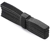 Cable Wire Organizer Cord Ties （30 Pack）Reusable Fastening 7 Inch Microfiber Clo