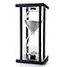 Bellaware Hourglass Sand Timer, 45 Minutes Wood Sand Clock White