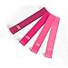 Cabepow Resistance Loop Exercise Bands, Exercise Fitness Resistance Band for Home Fitness,Crossfit,Stretching, Strength Training, Physical Therapy,Natural Latex Workout Bands, Pink Set of 5.