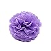 Esfun Art Tissue Paper Pom Pom Flower Purple and Pink White Paper Lantern for Christmas Birthday Wedding Party Decoration,12 Pieces