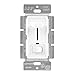 ENERLITES Decorator Slide Dimmer Switch, LED Indicator Light, On/Off Rocker, Single-Pole or 3-Way, ONLY for Incandescent and Halogen, 120V 700W 60Hz, UL Listed, 50321-W, White