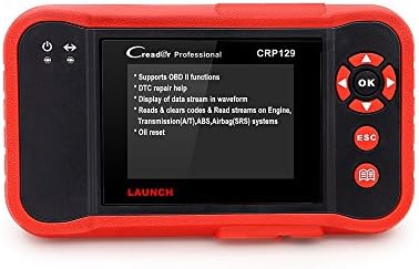 Launch X431 Creader CRP129 ENG/AT/ABS/SRS EPB SAS Oil Service Light resets Code Scanner