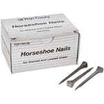 Top Tools Steel 2 Inch Horseshoe Nails Box of 100