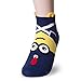 Popular Minions Character Socks (Onesize, 6 Pairs)
