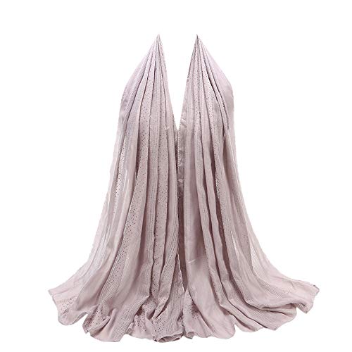 Vibola Chemo Headwear Turbans for Women Long Hair Head Scarf Headwraps Cancer Hats (E)