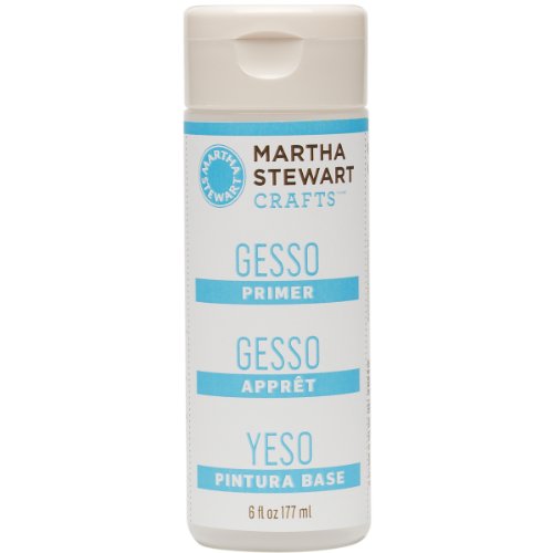 Martha Stewart Crafts Gesso Primer (6-Ounce), 32314