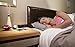 WITTI BEDDI Charge | Alarm Clock with Night Light and 3 USB Port Station, Black