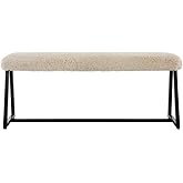 Uttermost Taupo - Bench-20 Inches Tall and 48 Inches Wide
