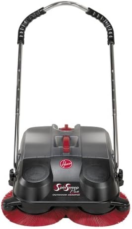 Hoover L1405 SpinSweep Pro Indoor/Outdoor Sweeper with Swivel Casters