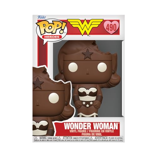Funko POP! Heroes: DC - Wonder Woman - (Val Choc) - DC Comics - Vinyl-Sammelfigur - Geschenkidee - Offizielle Handelswaren - Spielzeug Für Kinder Und Erwachsene - Comic Books Fans
