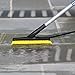 Unger Professional 48” Dual-End Aluminum Handle Pole, Compatible with Standard Threaded Cleaning Supplies, Extension for High Access, Use with Floor Squeegees, Brooms, Brush Heads, Painting Tools