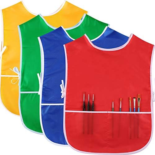Delantal De Pintura Impermeable De Manga Larga Para Niños ( | Meses sin