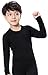 Kids Base Layer Crew Neck Tops Comfort Long Sleeve Under Shirts for Boys Girlsthumb 1