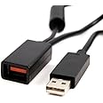 REDGO USB AC Power Supply Adapter Cable 9 Feet / 3M for Xbox 360 Kinect Motion Sensor, Black