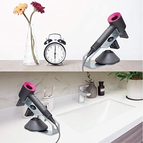 ダイソン ドライヤー スタンド Dyson Supersonic Hd01 専用 収納 置き台 日本製 ホワイト Trimate ヘアドライヤー Amazon
