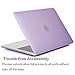 for MacBook Pro 13 Case A1706 & A1708 & A1989, CaseBuy Soft-Touch Matte Hard Shell Cover for Newest MacBook Pro 13 Inch with/Without Touch Bar and Touch ID (Release 2018/2017/2016). Purple