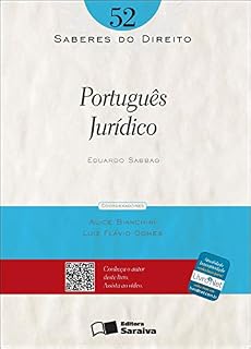 Livro LIV DIG SABERES DO DIREITO 52 - PORTUGUÊS JURÍDICO DID AL