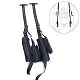 Deluxe Aerial Hammock Door Swing/ Inversion/Sling, Flying Antigravity Black