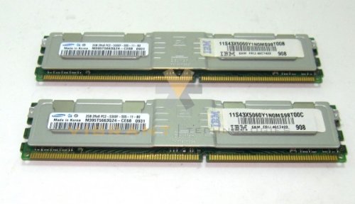 IBM 46C7419 4gb (2x2gb) PC2-5300 LP Non-Chipkill Memory Kit