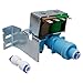 Edgewater Parts 2188746 Water Inlet Valve for Icemaker Compatible with Whirlpool or Kenmore Ice Maker Fits Model# (ED2, GS5, GS6, KSR, MSD, ASD, CS2, ED5, GD2, GD5, MSF)