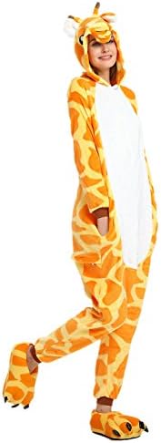 Rainbow Unicorn Unisex Adult Pyjamas Animal Flannel Party Cosplay Costumes Halloween Costumes Carnival Novelty Jumpsuits