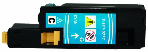 EPS Compatible Replacement for Dell 1250c 1350cnw 1355cn High Yield Black Toner Cartridges - 4 pk ( BCMY )