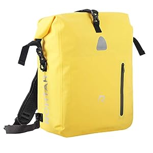 Rohtar Waterproof Bike Pannier Bag – 18L | Pannier Backpack with Adjustable Straps, Handlebar Clamps & Hidden Zips | 3…