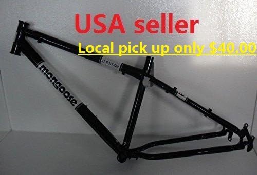 Fat Bike Frame 26"x 4--5" Tires OK, Disc Tabs, 190 mm rear inserts, -dark blue