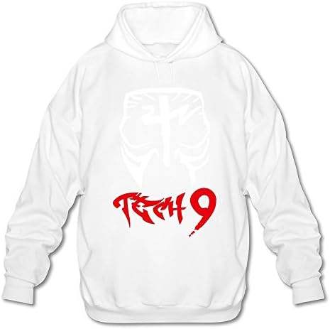 Men's Tech N9ne Face Logo Clothing L White