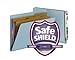Smead End Tab Pressboard Classification File Folder with SafeSHIELD Fasteners, 2 Dividers, 2