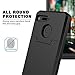 Essential PH-1 Case, Dexnor 3 Layer Hybrid Rugged 3 in 1 TPU Bumper & Hard PC Dual Layer Cover Protective Shock Absorption Defender Bumper for Grils Men Women Compatible with 360 Camera - Black
