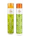 Earth Science Ceramide Care Curl and Frizz Control Shampoo and Conditioner Bundle With Passionfruit and Shea Butter, 10 fl. oz. Each