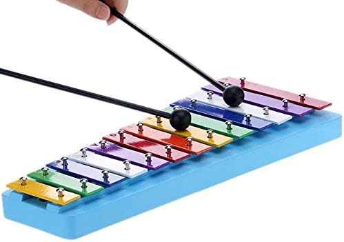 Softmusic Toys for All Ages 13 Note Colorful Xylophone Mallets Wooden Musical Percussion Education Kids Toy - Colorful