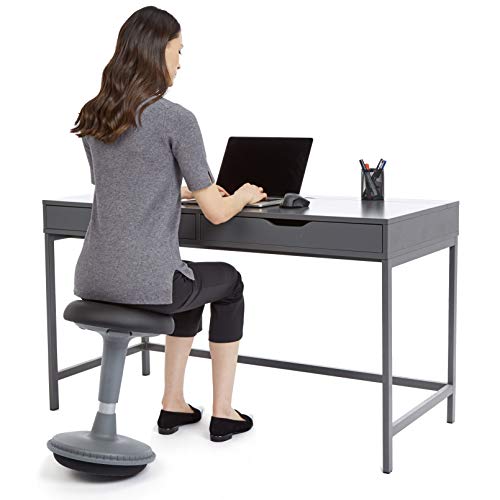 AmazonBasics Adjustable Tilt Stool, Black