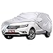 Big Ant Car Cover,Breathable Waterproof Car Covers All Weather Full Size Outdoor Snow Cover Custom Fit Sedan Up to 190 Inches-Sliver