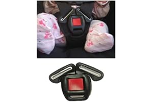 PONINI Stroller and Car Seat Replacement Parts/Accessories to fit Evenflo Products for Babies, Toddlers, and Children (Car Seat Crotch Buckle)
