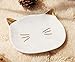 PUDDING CABIN Mini Kitty Cat Ring Dish Jewelry Trinket Tray
