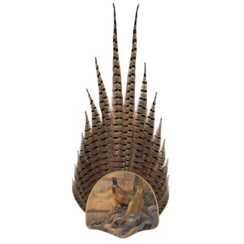 Walnut Hollow Country Solid Wood Pheasant Tail Display Kit with a Rosemary Millette Image on Oak for Hunters - Thumbnail 4