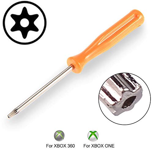 hwangli Portable Handheld Manual T8 Torx Security Screwdriver for Xbox 360 Controller