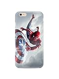 Captain America: Civil War & Characters for Iphone 6 6s (4.7in) Hard Case Cover (war32)