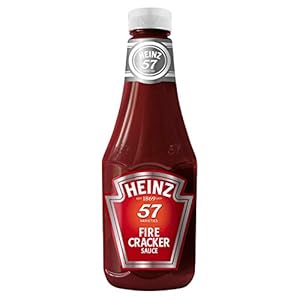 Heinz Fire Cracker Sauce 875ml Perfect voor pizza, vlees, hotdogs, kippenvleugels, ribben, nacho’s