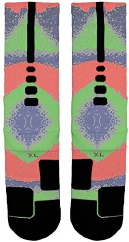 NERF Custom Designed Nike Elite Socks (Large)