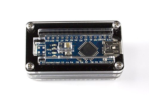 Arduino Nano Zebra Black Ice Case by C4Labs