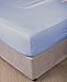 Utopia Bedding Cotton sateen Fitted Sheet (King, Blue) – Premium Quality Combed Cotton Long Staple Fiber - Breathable, Durable & Comfortable with Deep Pocket