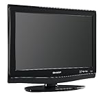 Sharp LC19SB27UT 19-Inch 720p LCD HDTV, Black