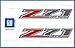 Decal Mods Chevy Silverado Z71 Offroad Truck Stickers Decals - F (2014-2017) Bedside (Set of 2) | FG7G0