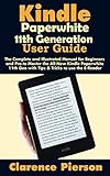 Kindle Paperwhite 11th Generation User Guide: The