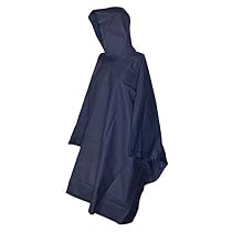 Raines Adult Rain Poncho featuring Pullover Design and Side Snaps, Includes Mesh Carry Case, Dark Blue, 1-pack