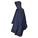 Raines Adult Rain Poncho featuring Pullover Design and Side Snaps, Includes Mesh Carry Case, Dark Blue, 3-pack